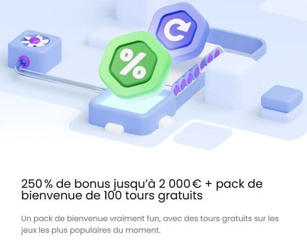 Trickz Casino bonus bienvenue
