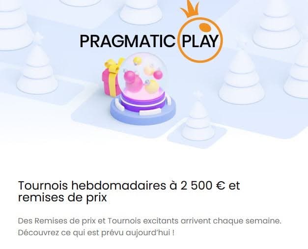 Trickz Casino tournois hebdomadaires